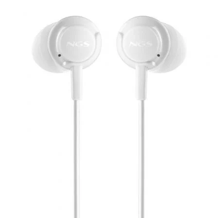 NGS Cross Step Auriculares Intrauditivos con Micrófono USB Tipo-C Blancos